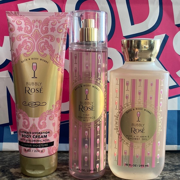 Bath & Body Works Bubbly Rose set - Picture 3 of 4